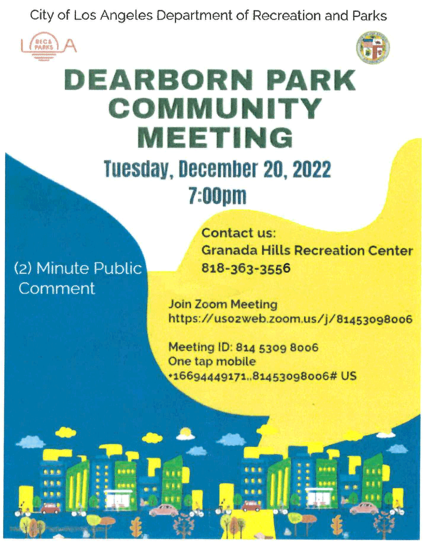 Dearborn Zoom Meeting